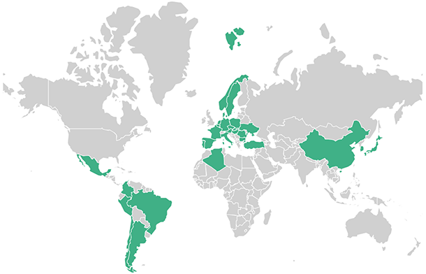 BNP Paribas Cardif na świecie mapa